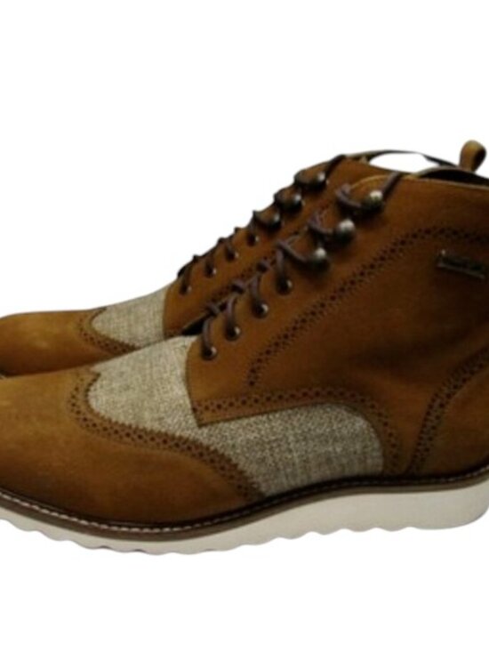 WEECH Leather Chukka Boots Men’s 12 Brown